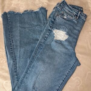American Eagle Outfitters Light Blue Flare Jeans